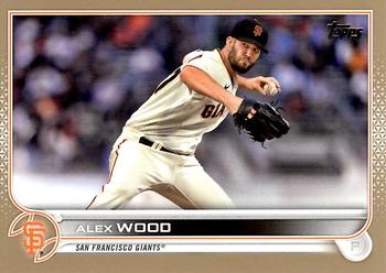 2022 Topps - Gold #494 Alex Wood Front