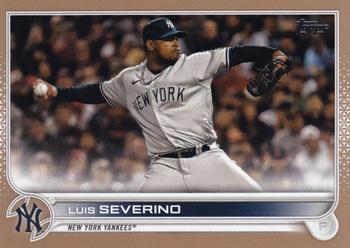 2022 Topps - Gold #533 Luis Severino Front