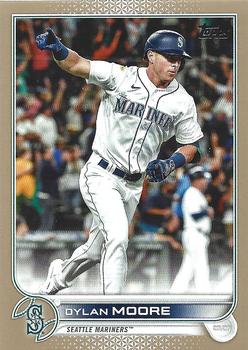 2022 Topps - Gold #567 Dylan Moore Front