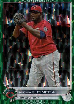 2022 Topps - Green Foilboard #189 Michael Pineda Front