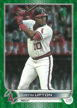 2022 Topps - Green Foilboard #444 Justin Upton Front