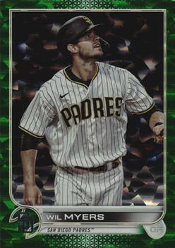 2022 Topps - Green Foilboard #503 Wil Myers Front