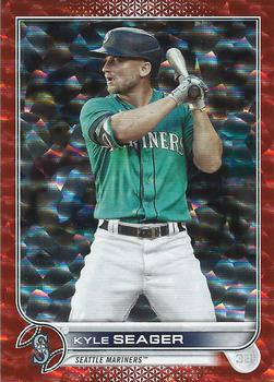 2022 Topps - Orange Foilboard #91 Kyle Seager Front