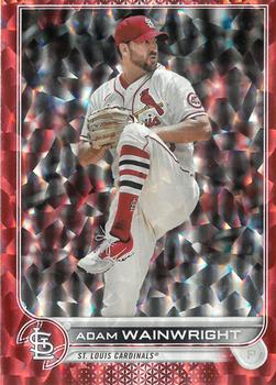 2022 Topps - Red Foilboard #34 Adam Wainwright Front