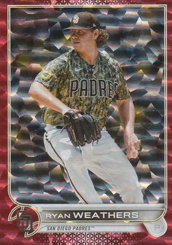 2022 Topps - Red Foilboard #70 Ryan Weathers Front