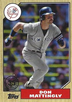 2022 Topps - 1987 Topps Baseball 35th Anniversary (Series One) #T87-13 Don Mattingly Front