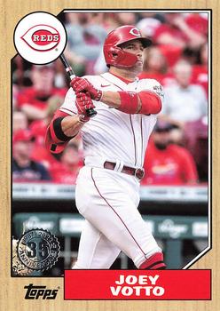 2022 Topps - 1987 Topps Baseball 35th Anniversary (Series One) #T87-18 Joey Votto Front