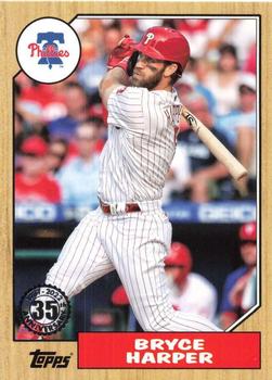 2022 Topps - 1987 Topps Baseball 35th Anniversary (Series One) #T87-41 Bryce Harper Front
