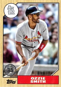 2022 Topps - 1987 Topps Baseball 35th Anniversary (Series One) #T87-95 Ozzie Smith Front