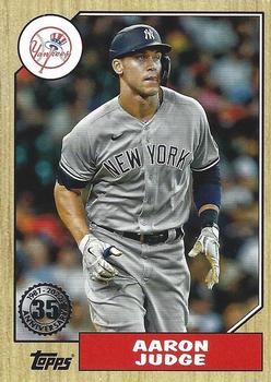 2022 Topps - 1987 Topps Baseball 35th Anniversary (Series One) #T87-99 Aaron Judge Front