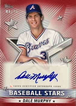 2022 Topps - Baseball Stars Autographs Red #BSA-DM Dale Murphy Front