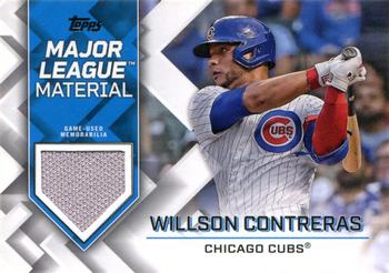 2022 Topps - Major League Material Relics (Series One) #MLM-WC Willson Contreras Front