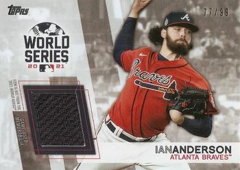 2022 Topps - World Series Champion Relics #WCR-IA Ian Anderson Front
