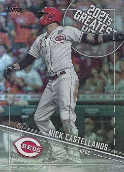 2022 Topps - 2021's Greatest Hits #21GH-3 Nick Castellanos Front