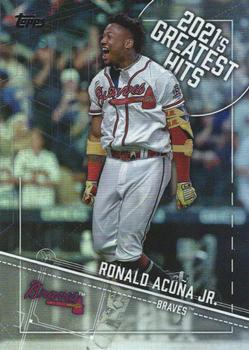 2022 Topps - 2021's Greatest Hits #21GH-11 Ronald Acuña Jr. Front