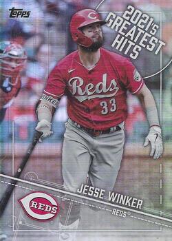 2022 Topps - 2021's Greatest Hits #21GH-14 Jesse Winker Front