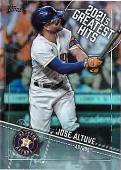 2022 Topps - 2021's Greatest Hits #21GH-16 Jose Altuve Front
