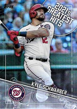 2022 Topps - 2021's Greatest Hits #21GH-18 Kyle Schwarber Front