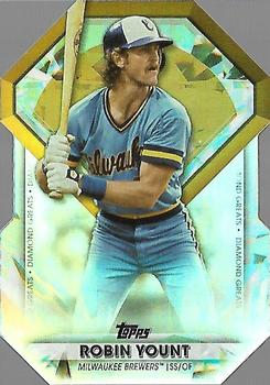 2022 Topps - Diamond Greats Die Cuts #DGDC-37 Robin Yount Front