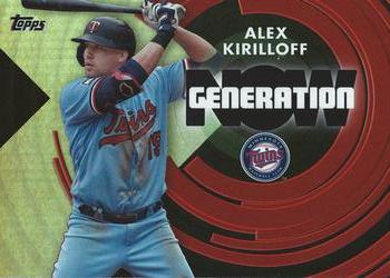 2022 Topps - Generation Now #GN-20 Alex Kirilloff Front
