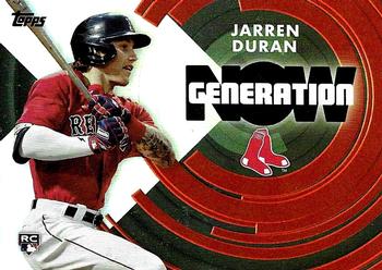 2022 Topps - Generation Now #GN-36 Jarren Duran Front