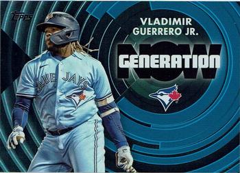 2022 Topps - Generation Now Black #GN-1 Vladimir Guerrero Jr. Front