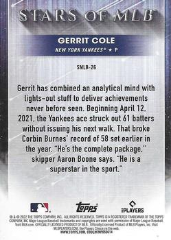 2022 Topps - Stars of MLB #SMLB-26 Gerrit Cole Back