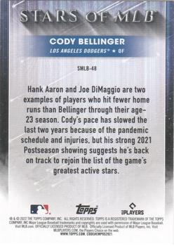 2022 Topps - Stars of MLB #SMLB-48 Cody Bellinger Back