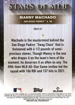 2022 Topps - Stars of MLB #SMLB-52 Manny Machado Back