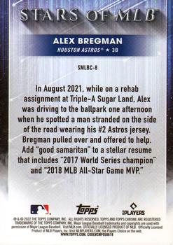 2022 Topps - Stars of MLB Chrome #SMLBC-8 Alex Bregman Back