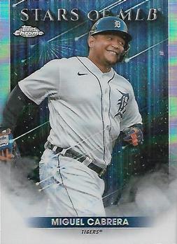 2022 Topps - Stars of MLB Chrome #SMLBC-43 Miguel Cabrera Front