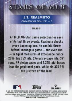 2022 Topps - Stars of MLB Chrome #SMLBC-51 J.T. Realmuto Back
