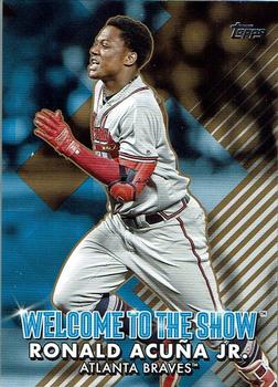 2022 Topps - Welcome to the Show Gold #WTTS-12 Ronald Acuña Jr. Front