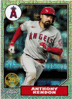 2022 Topps - 1987 Topps Baseball 35th Anniversary Chrome Silver Pack (Series One) #T87C-72 Anthony Rendon Front