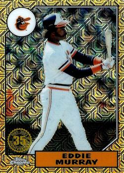 2022 Topps - 1987 Topps Baseball 35th Anniversary Chrome Silver Pack (Series One) #T87C-99 Eddie Murray Front