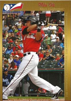 2012 Grandstand Texas League Top Prospects #NNO Mike Olt Front