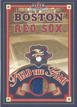 2001 Fleer Boston Red Sox 100th Anniversary - Field the Game Exchange #NNO Field the Game Front