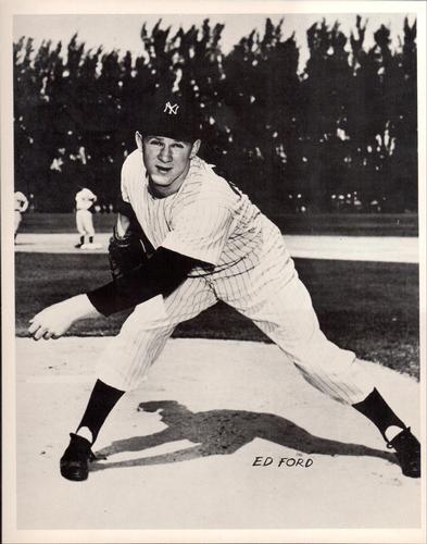 1953 New York Yankees Action Photos #NNO Whitey Ford Front