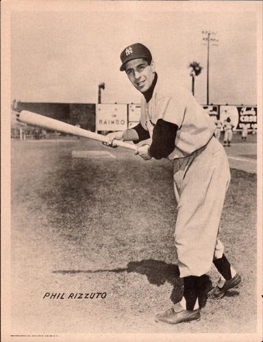 1955 New York Yankees Action Photos #NNO Phil Rizzuto Front