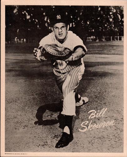 1955 New York Yankees Action Photos #NNO Bill Skowron Front