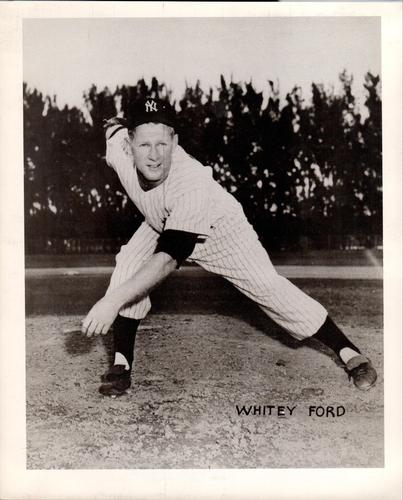 1957 New York Yankees Action Photos  #NNO Whitey Ford Front