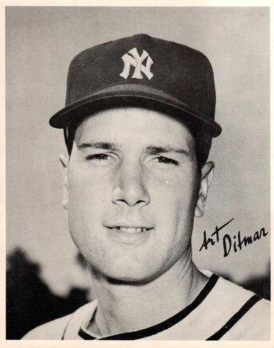 1960 New York Yankees Action Photos #NNO Art Ditmar Front