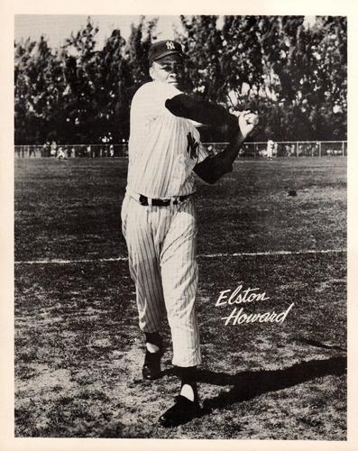 1960 New York Yankees Action Photos #NNO Elston Howard Front