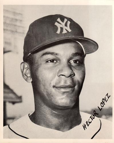 1960 New York Yankees Action Photos #NNO Hector Lopez Front