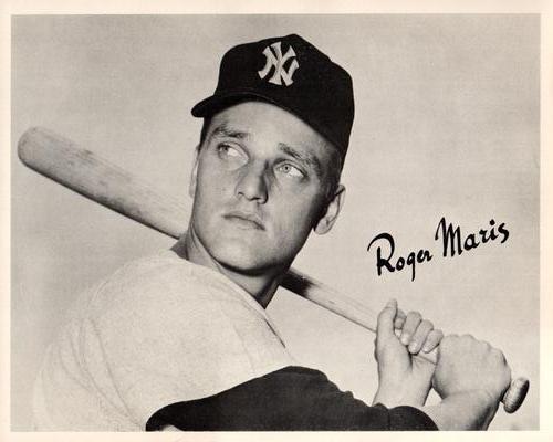 1960 New York Yankees Action Photos #NNO Roger Maris Front