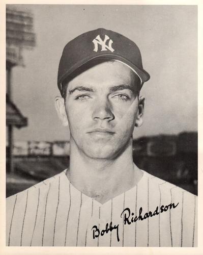 1960 New York Yankees Action Photos #NNO Bobby Richardson Front