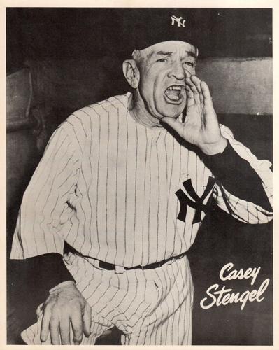1960 New York Yankees Action Photos #NNO Casey Stengel Front