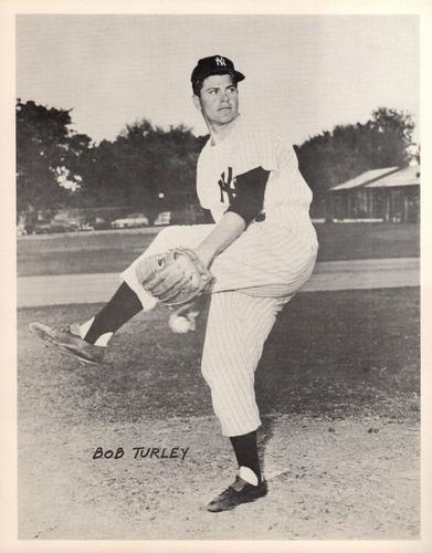1960 New York Yankees Action Photos #NNO Bob Turley Front