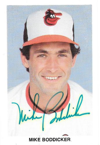 1985 Baltimore Orioles Postcards #NNO Mike Boddicker Front