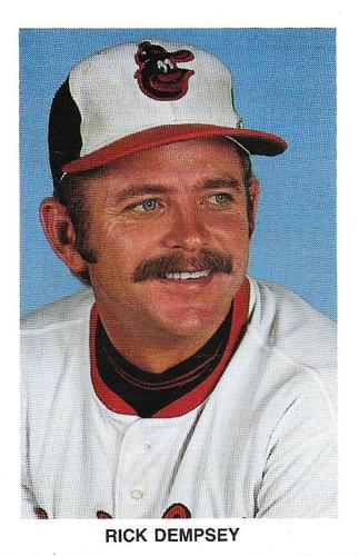 1985 Baltimore Orioles Postcards #NNO Rick Dempsey Front